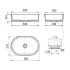Тумба с раковиной La Fenice Terra Twin Cappuccino NFNC-01-TER-C-100-2-3-M-GG бежевая матовая, 100 см фото 4