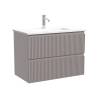 Тумба с раковиной Sancos Snob R Doha Soft, 70x52