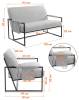 Диван Tetchair Charli lux 25186 VT shape wood rose, велюр, букле фото 11