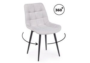 Стул на металлокаркасе Notta Челси 632453 Светло-серый (zd 960)