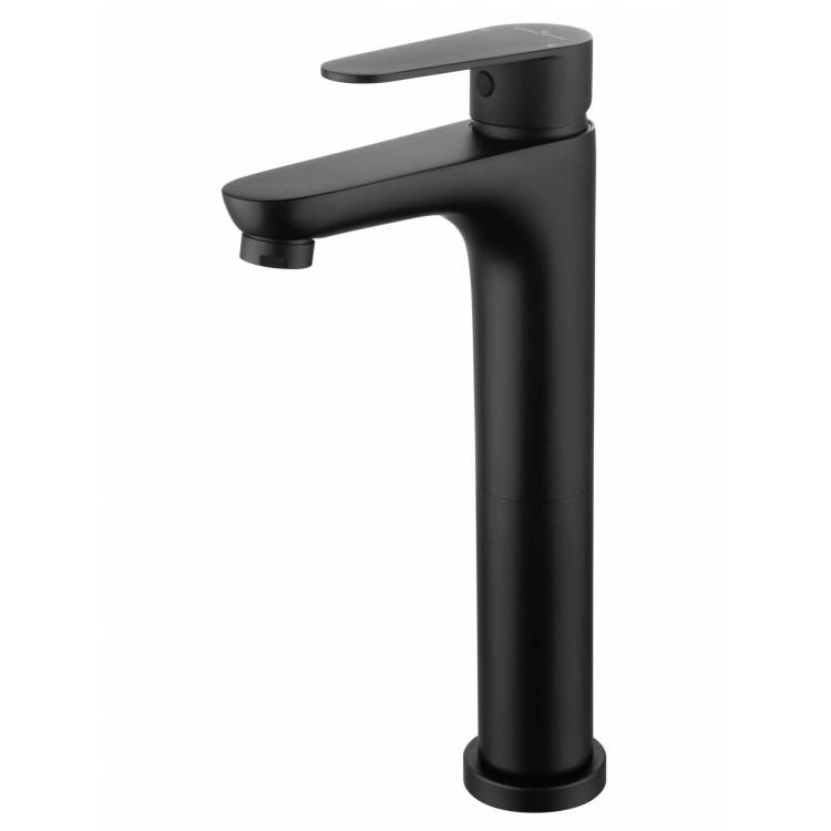 Смеситель для раковины Wonzon & Woghand WW-A40232-MB высокий, черный матовый