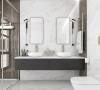 Керамогранит Ceradim Calacatta Faro Grey Белый 60х60 фото 9