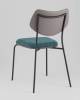 Стул Stool Group Casey B2171 K-17+M8532 MAB1-10 темно-бирюзовый с серой экокожей фото 6