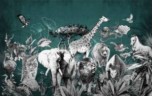 3D Фотообои Artegrafico «Сафари» FN-059 песок