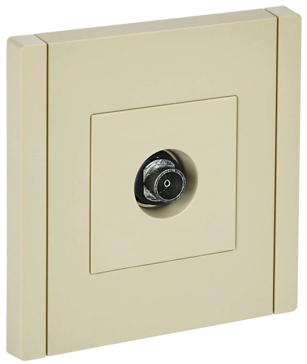 ТВ-розетка оконечная IEK Forte&Piano FP-A10-O-K10 ваниль