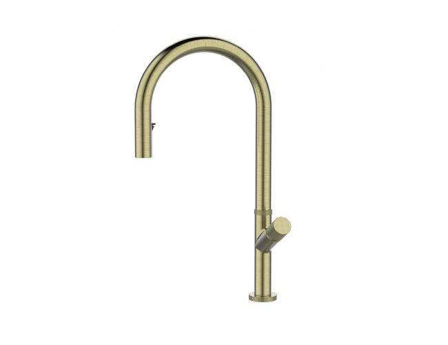 Смеситель для кухни Alveus Swan 1150776 Ps Gold