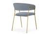Стул Woodville Kamelia 15471 1 gray / gold фото 4
