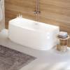 Акриловая ванна Cezares Lux CZR-LUX-WALL-170-80-58 170x80 фото 5