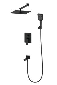 Душевой комплект Wonzon & Woghand WW-88939003-MB черный