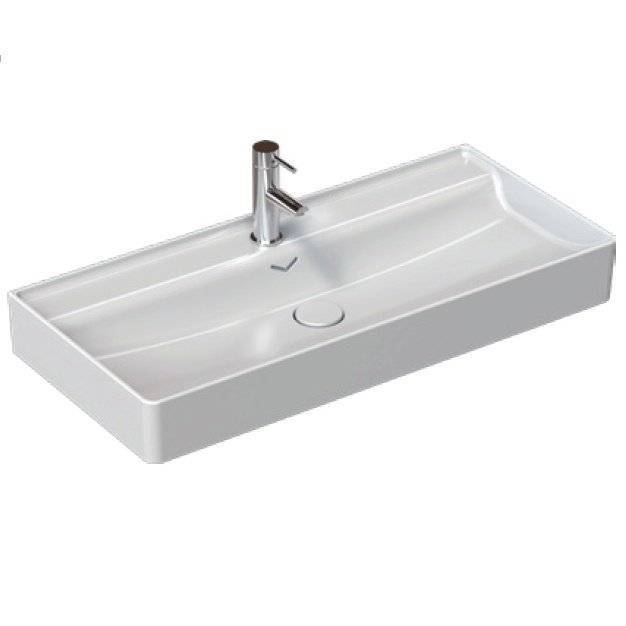 Раковина Isvea Vea 10VAS5101I с сифоном 100 см