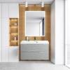 Тумба под раковину Belbagno Vittoria VITTORIA-1000-2C-SO-TB-P 100x45x57 Toros Bianco подвесная с двумя выкатными ящиками фото 8