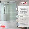 Душевая кабина AvaCan D5012LLED 120x80x215 фото 2
