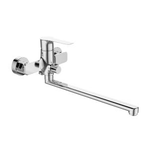 Смеситель универсальный Avrora LINE AV3134 с поворотным изливом, хром