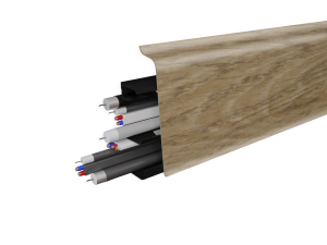 Плинтус Bonkeel Барк 7031 Дуб Тульский 2200x70x23