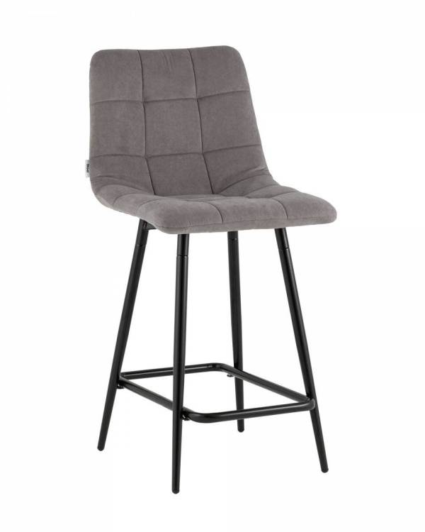 Стул полубарный Stool Group Одди Original SG007-Plb-L010 Серый
