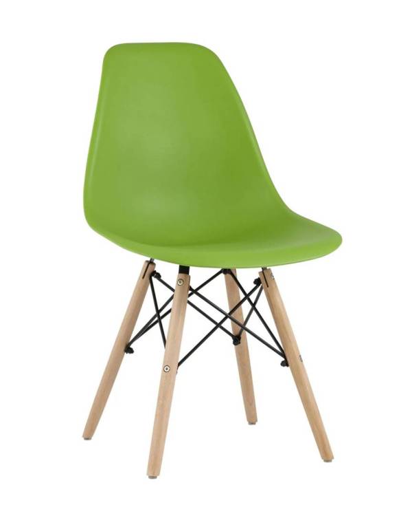 Стул Stool Group Eames Style DSW Y801-V SEAT green DUAL зеленый