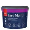 Краска интерьерная Tikkivala Euro Matt 3 глубокоматовая база C 9 л