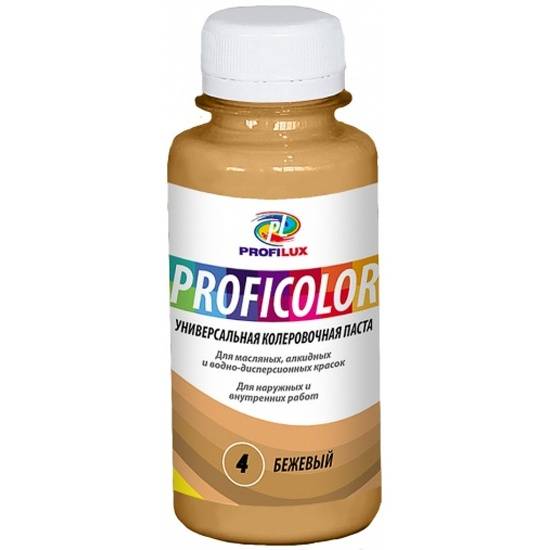 Колорант универсальный Profilux Proficolor 04 бежевый 100 мл