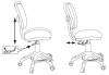 Кресло компьютерное Бюрократ CH-W204/F 1824550 красный фото 5