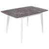 Стол Bradex Home Oslo RF 0585 мрамор сиена, белый 120(160)x80x76