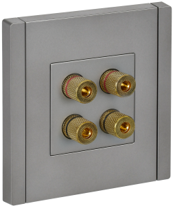 Акустическая розетка IEK Forte&Piano FP-S40-K46 сталь