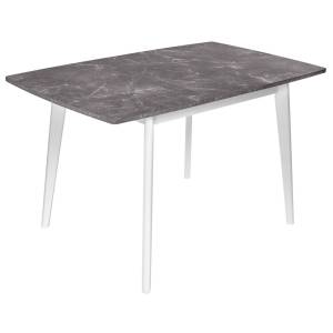 Стол Bradex Home Oslo RF 0585 мрамор сиена, белый 120(160)x80x76