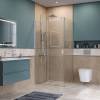 Душевой уголок BelBagno SOFT_CLOSE-2-AH-1-100/80-C-Cr профиль хром, стекло прозрачное, 100x80x200 фото 3
