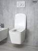 Унитаз подвесной Gid Cuadrado Tr2143 62257Y белый фото 3