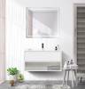 Зеркало BelBagno SPC-KRAFT-900-800-LED-TCH-WARM с подсветкой и подогревом, Сатин фото 5