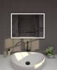 Зеркало Sintesi Armadio black 100 SIN-SPEC-ARMADIO-black-100 с LED-подсветкой 1000x700