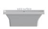 Ванна из искусственного камня Астра-Форм Капри 180x79.9 Solid Surface, белая матовая