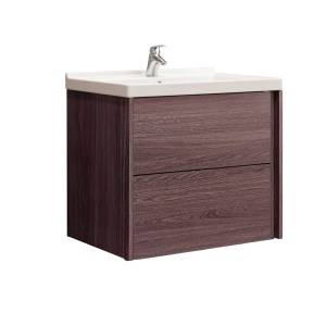 Тумба с раковиной Aquaton Стоун 60 грецкий орех