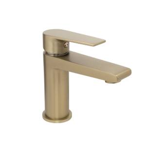 Смеситель для раковины Stella Polar Кламар SP-00001954 S3011 золотой матовый