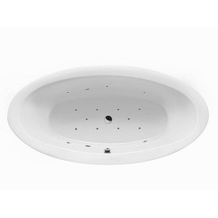 Акриловая ванна Excellent Lumina 190x95 "RELAX" (хром)