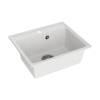 Мойка кухонная Maretti Kitchen KT490-WH белый, 49x42 фото 2