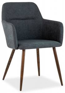 Кресло Stool Group Кинг QUEENY HANDLE GREY серый
