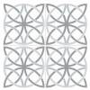 Керамогранит Niceker Chic NKR_CH_B_WH_DP Bosham White 45.2x45.2