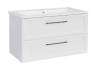 Тумба для комплекта ASB-Mebel 11852 Белмонти 85 Софт белый подвесная