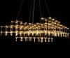 Большая подвесная люстра хрустальная светодиодная Kink Light Галанта 07887-A,33(21)