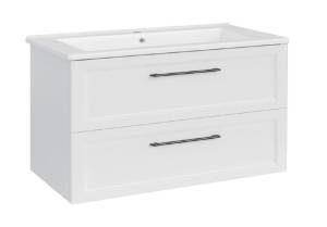 Тумба для комплекта ASB-Mebel 11852 Белмонти 85 Софт белый подвесная