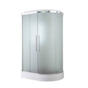 Душевая кабина AvaCan EM2812LLED с LED подсветкой и гидромассажем, 120x80x220