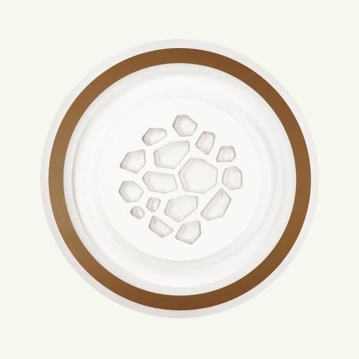 Настенно-потолочный светильник Sonex Vasta led Pebbles 3024/99CL