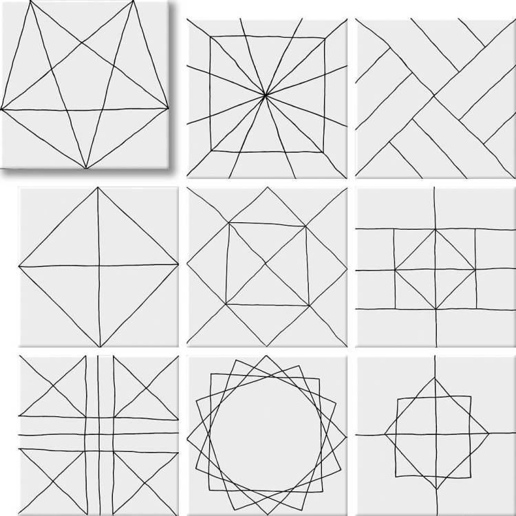 Керамогранит GEOTILES GEOMIX PAWN 22.3x22.3
