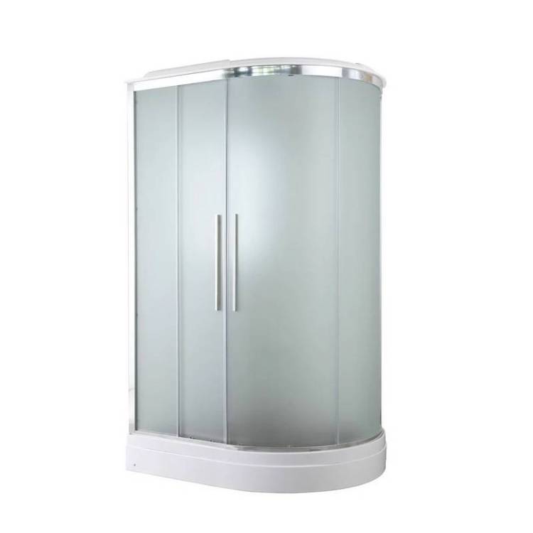 Душевая кабина AvaCan EM2812LLED с LED подсветкой и гидромассажем, 120x80x220