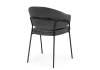 Стул на металлокаркасе Woodville Лео 672328 темно-серый (H-15) / черный фото 4