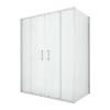 Душевое ограждение NEW TRENDY NEW CORRINA  150x90x195 D-0184A/D-0079B (хром)