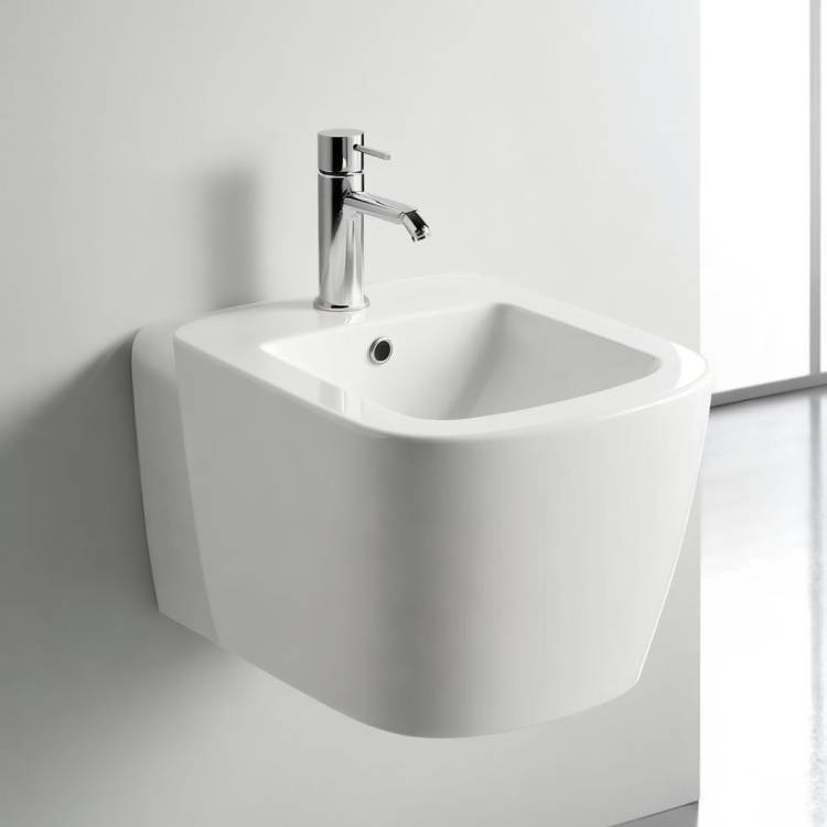 Биде La Fenice Simpla FNC-09-SIM-UB белый глянец