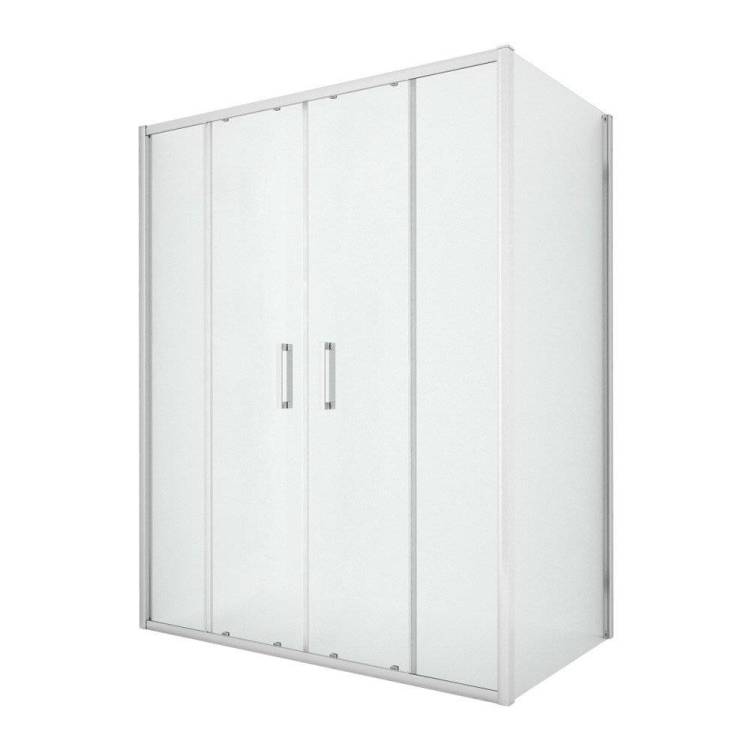 Душевое ограждение NEW TRENDY NEW CORRINA  150x90x195 D-0184A/D-0079B (хром)