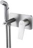 Гигиенический душ Lemark Bronx LM3720GM со смесителем, С ВНУТРЕННЕЙ ЧАСТЬЮ, графит