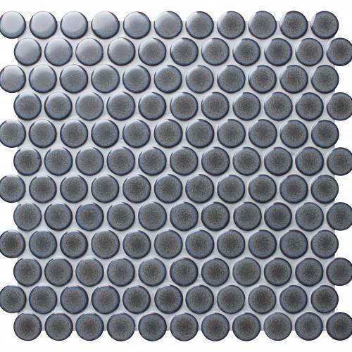 Мозаика Bonaparte Round blue gray (2.8x2.8) 31.2x33x6
